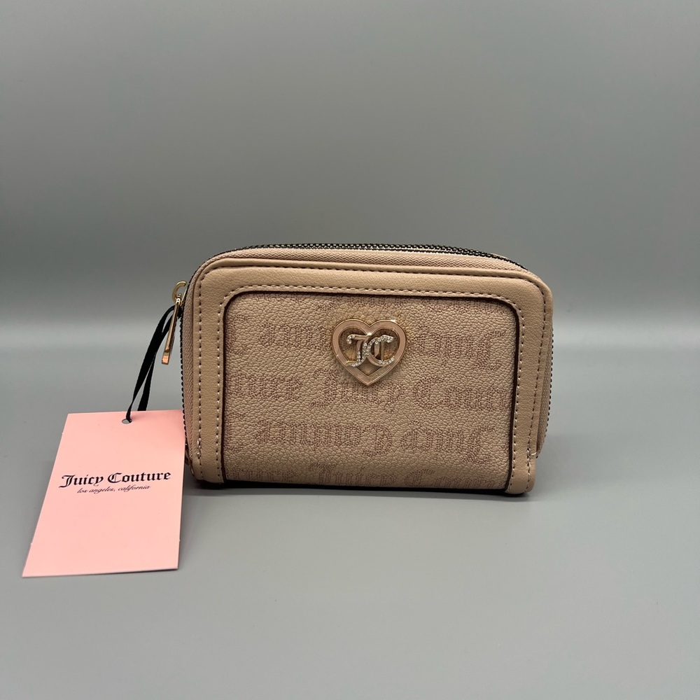 Juicy couture flawless medium double zip around wallet - Picture 1 of 9